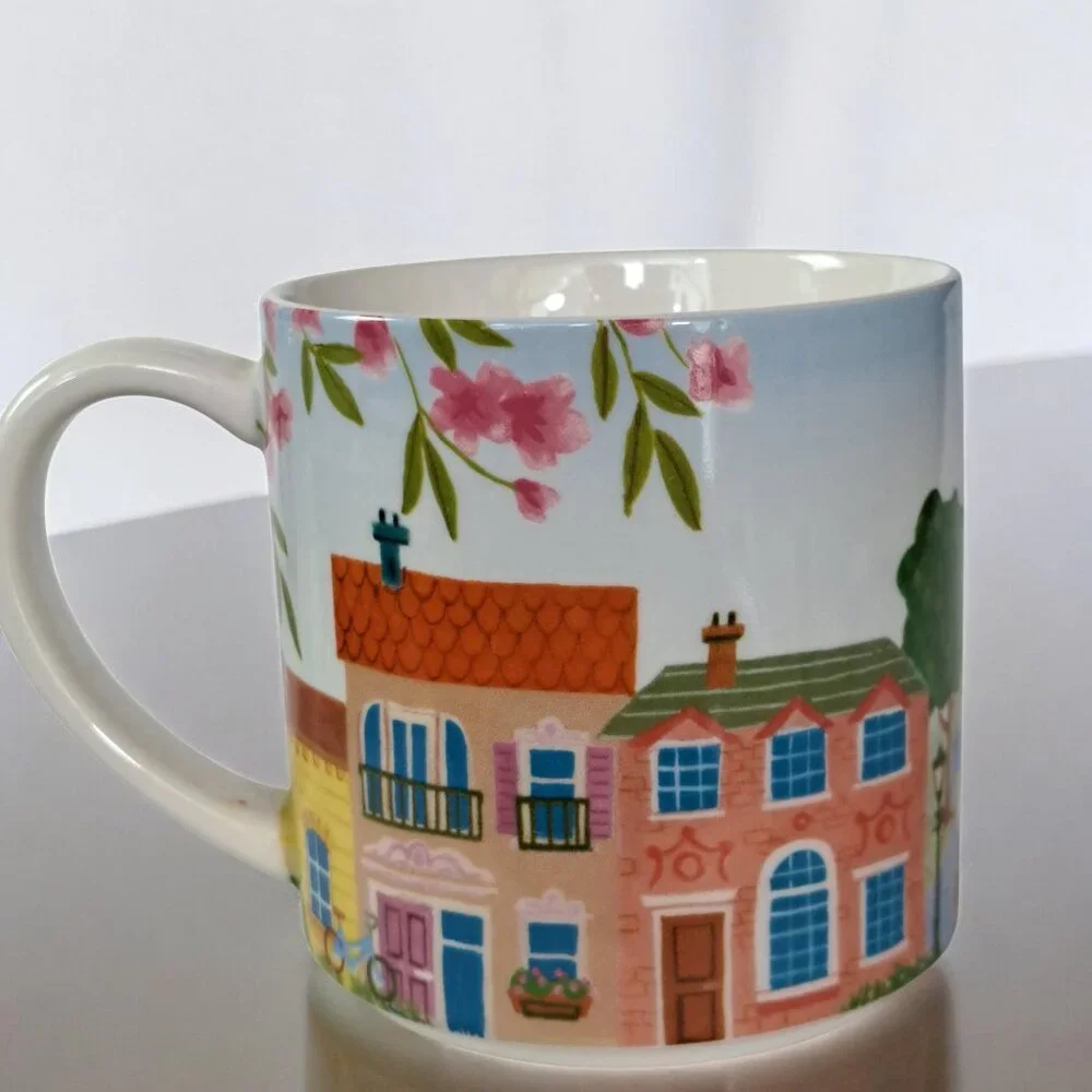 Sur La Table Mug Paris France Arc De Triomphe Cafe Bistro White